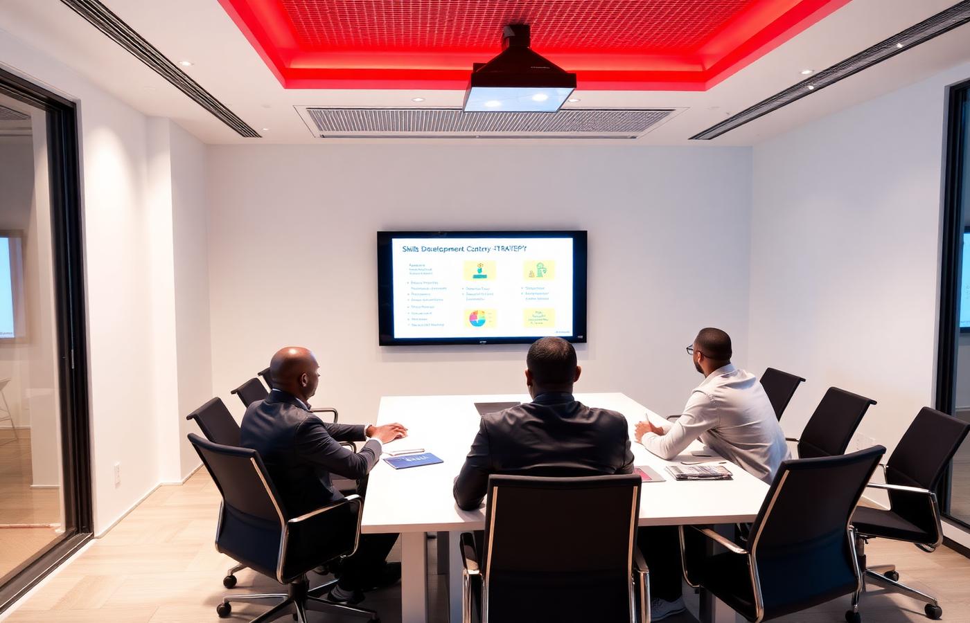 Corporate skills development strategy session